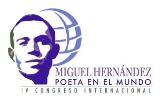 MIGUEL HERNÁNDEZ POETA EN EL MUNDO. IV CONGRESO INTERNACIONAL – 15 de NOVIEMBRE COLEGIO SANTO DOMINGO de ORIHUELA